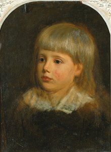 Charles Downing Lay, Porträt des Sohnes des Künstlers, ca. 1881-1883