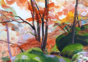 Forêt 34 von Olivier Morel