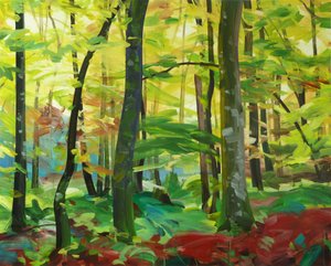 Forêt 4 von Olivier Morel