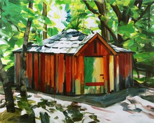 Das Haus im Wald, 2014 von Olivier Morel