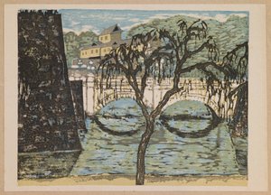 Nijūbashi, aus der Serie „Erinnerungen an Tokio“