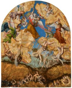 Der Sturz der rebellischen Engel, um 1601