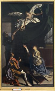 Die Märtyrer Cecilia, Valerian und Tiburtius von Orazio Gentileschi