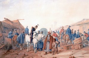 Versorgungsbasis der britischen Armee im Hafen von Balaklawa