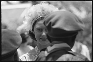 Prinzessin Margaret begrüßt Truppen bei der Feier der Unabhängigkeit Jamaikas