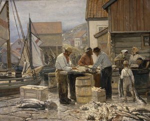 Fischmarkt in Ålesund