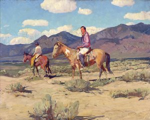 Krieger der Taos-Berge