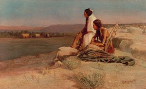 Beobachtung des Wagenzugs von Oscar Edward Berninghaus