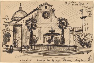 Piazza S. Spirito, Florenz