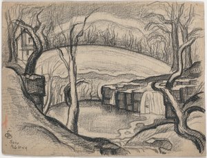 Soho von Oscar F. Bluemner