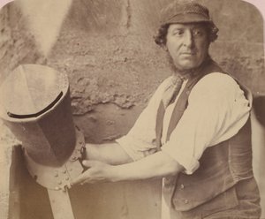 Mann mit Helm, 1858