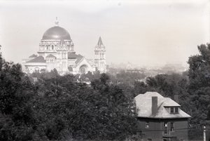 Neue Kathedrale vom Barnes Hospital, St. Louis, 19. September 1919