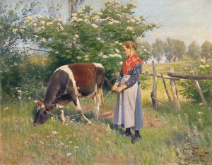 Die Milchmagd