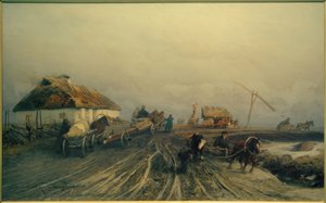 Vorfrühling in Estland von Oskar Hoffmann