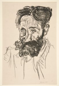 Porträt von Dr. Fritz Neuberger von Oskar Kokoschka