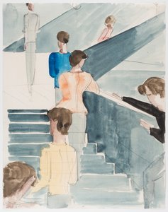 Bauhaus-Treppe von Oskar Schlemmer