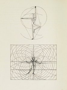 Von der Bühne am Bauhaus Die Bühne im Bauhaus, 1925 von Oskar Schlemmer