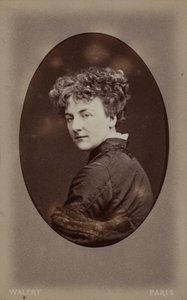 Porträt von Jane Dieulafoy 1851-1916, ca. 1890 von Ostroróg