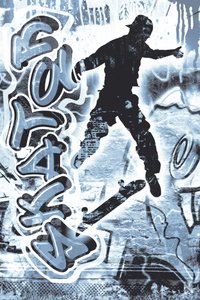 Graffiti-Skateboard-Action von Osvaldo Russo