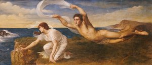 Boreas und Orithyia von Oswald von Glehn