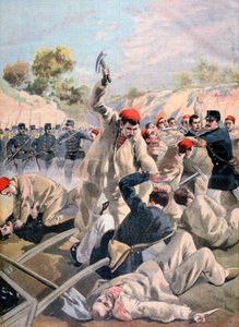 Ein Aufstand französischer Anarchisten in Guyana, 1894 von Oswaldo Tofani