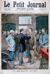 Auszeichnung eines Mechanikers, 1894 von Oswaldo Tofani