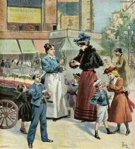 Paris im Frühling 1895 (Illustration) von Oswaldo Tofani