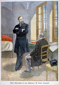 Paul Déroulède und sein Verteidiger Oscar Falateuf, 1899 von Oswaldo Tofani