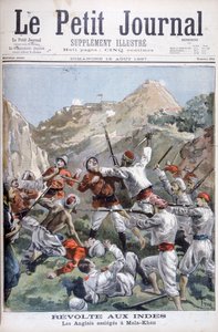 Aufstand an der Nordwestgrenze, die Briten belagert in Malakand, Indien, 1897