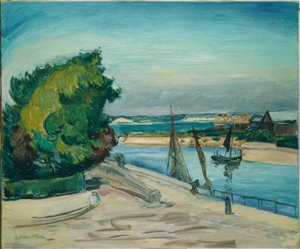 Le Havre, Hafeneinfahrt von Othon Friesz