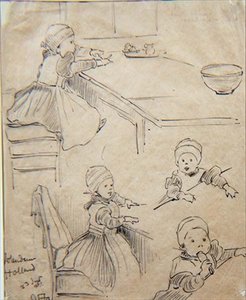 Kinderstudien von Ottilia Eva Adelborg