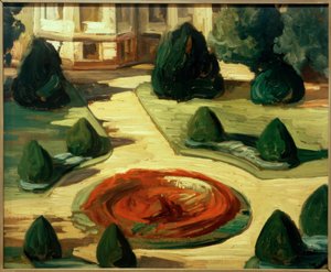 Studie aus dem Städelgarten von Ottilie Roederstein