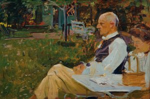 Heinrich (?) Triesch und seine Frau