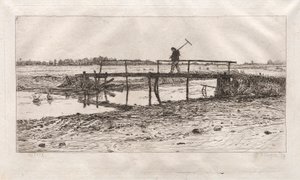 Fußgängerbrücke, Worth, 1879
