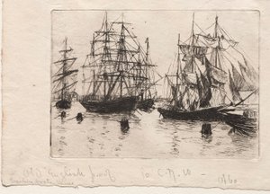 Segelboote, Venedig, 1880