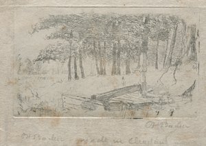 Skizze aus der Natur, 1879 von Otto H. Bacher