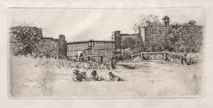 Das Tor, Lustheim, 1879