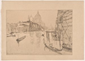 Eingang zum Canal Grande