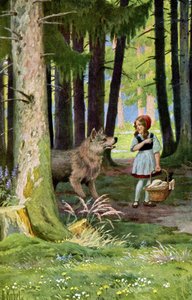 Rotkäppchen, ca. 1900