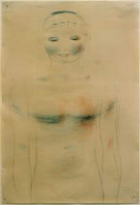 Frontale Halbfigur. Aus der Rosa-Reihe von Otto Meyer Amden