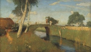 Sommer am Moorkanal