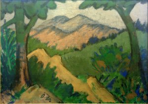 Dünenlandschaft von Otto Mueller