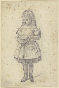 Mietzes Frühstück von Otto Scholderer