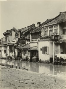 Chinesische Häuser in Batavia von Oudheidkundige Dienst