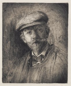 Selbstporträt von Peder Severin Krøyer