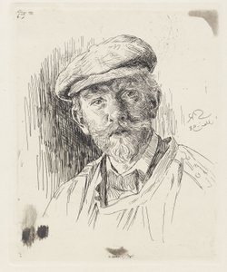 Selbstporträt von Peder Severin Krøyer