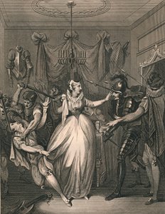 Der Tod von Rizzio, 1566, 1794-1812