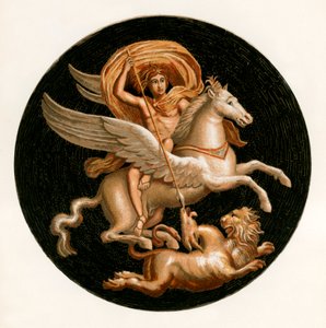 Bellerophon tötet die Chimäre von P. Sellier