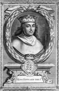 Edward I. von England, 1239-1307 von P. Vanderbanck