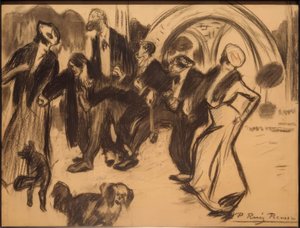 Verlassen der Weltausstellung